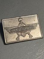 Vintage Harley Davidson Club ‘ t Centrum 1976 Speldje broche, Gebruikt, Gebruiksvoorwerp, Ophalen of Verzenden, Nvt