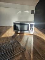 Samsung Combi Oven/Magnetron - Zilver, Witgoed en Apparatuur, Magnetrons, Ophalen, Combimagnetron, Gebruikt, Grill