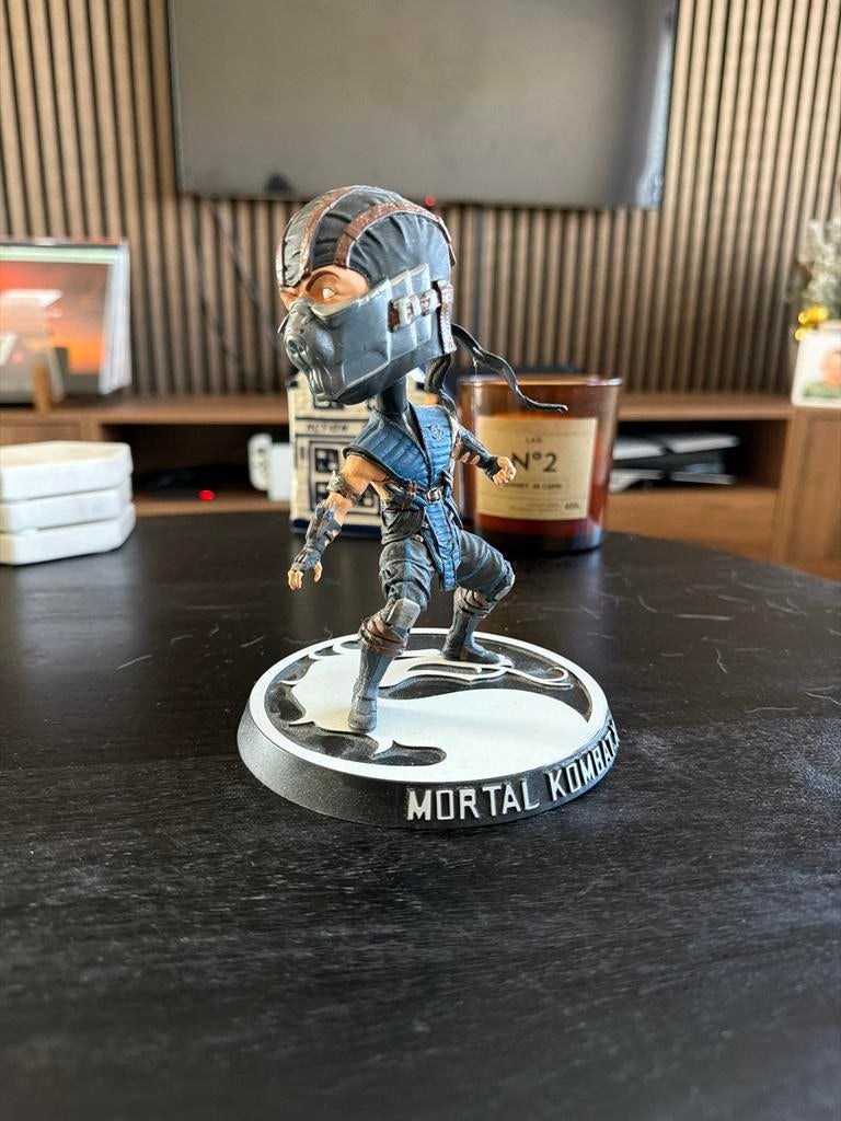 Mortal Kombat Sub-Zero Bobblehead Figuur, Ophalen, Zo goed als nieuw