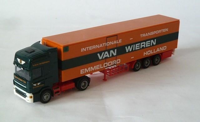 AWM SCANIA VAN WIEREN EMMELOORD, Hobby en Vrije tijd, Modelauto's | 1:87, Verzenden, Nieuw, Bus of Vrachtwagen, AWM
