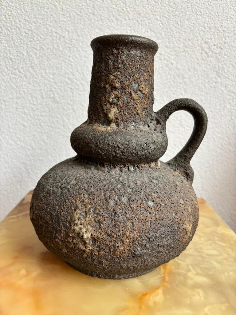 Industriële vaas Jopeko Keramik West-Germany ‘Paris’ 22 cm, Ophalen of Verzenden