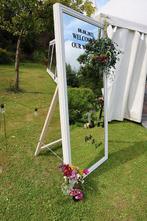 Welkomstspiegel te huur voor bruiloft of babyshower, Ophalen, Zo goed als nieuw