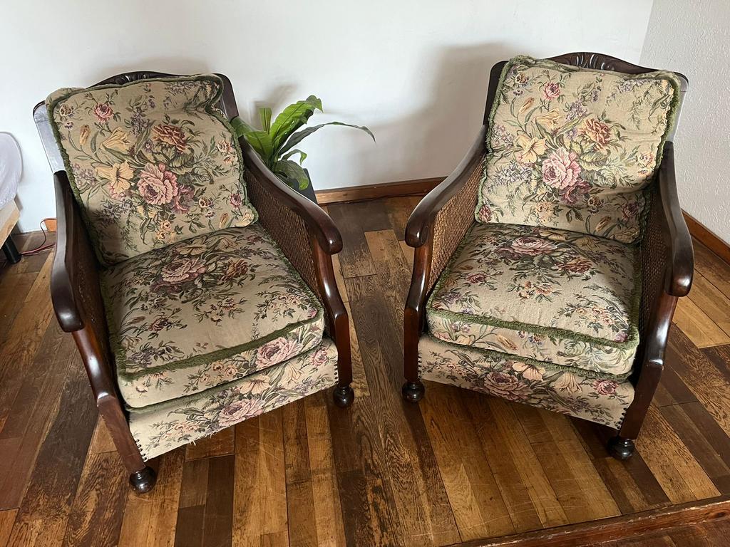 Antiek zithoekje, Huis en Inrichting, Banken | Bankstellen, Ophalen, Gebruikt, 75 tot 100 cm, Minder dan 150 cm