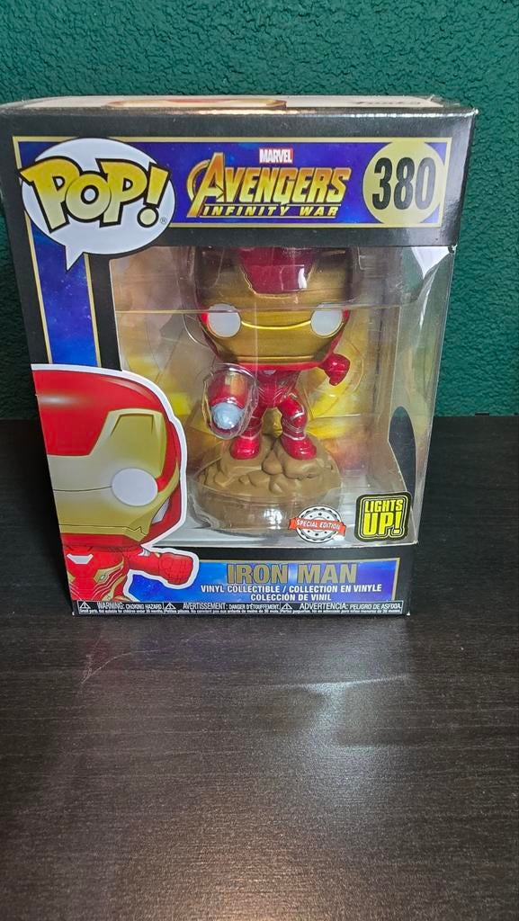 Funko pop nr 380 Iron Man, Ophalen of Verzenden