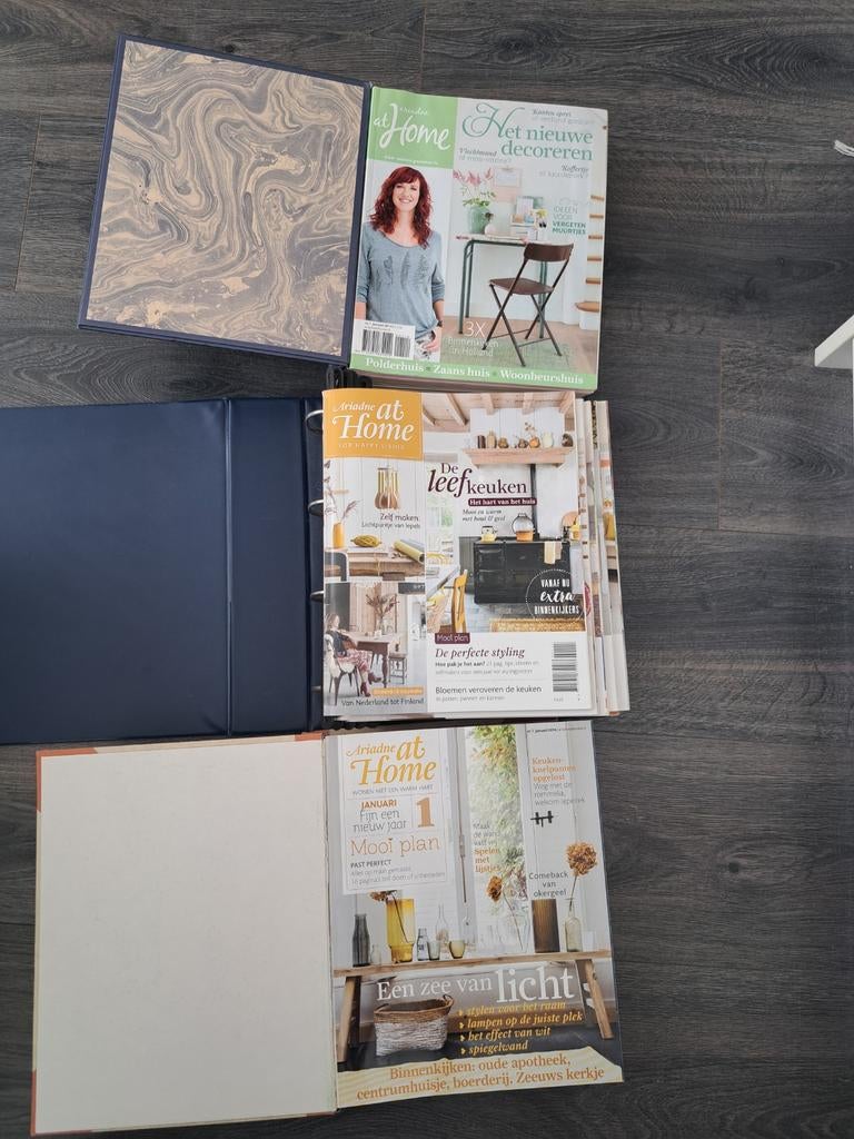 Ariadne at Home tijdschriften, Ophalen