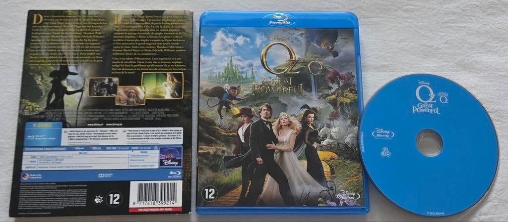 Oz The Great And Powerful/Fantasy/Blu-ray/Walt Disney, Cd's en Dvd's, Blu-ray, Ophalen of Verzenden, Zo goed als nieuw, Muziek en Concerten
