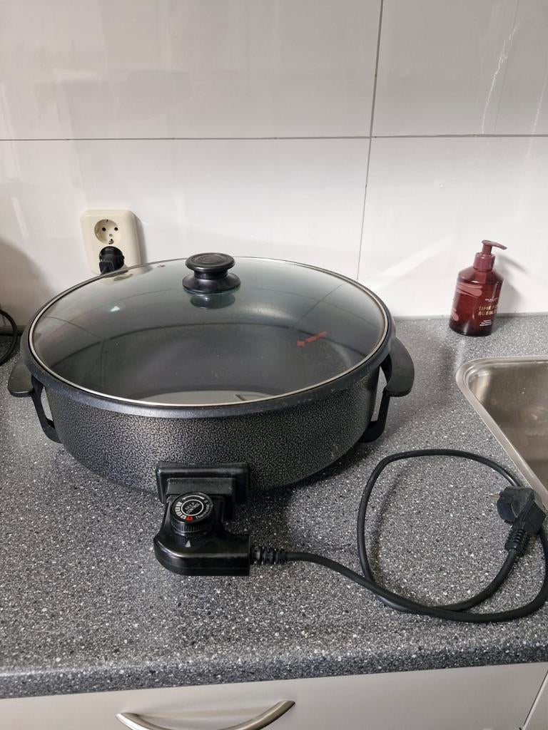 Electrische pann 40 cm breed, Huis en Inrichting, Keuken | Potten en Pannen, Ophalen of Verzenden