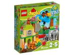Lego Duplo jungle 10804 + baby dieren 10801, Ophalen of Verzenden, Zo goed als nieuw, Duplo