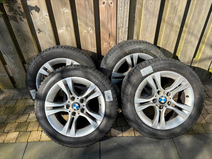 Winterbanden met BMW velgen - 205/55 R16, Auto-onderdelen, Banden en Velgen, Banden en Velgen, Winterbanden, 16 inch, 205 mm, Personenwagen