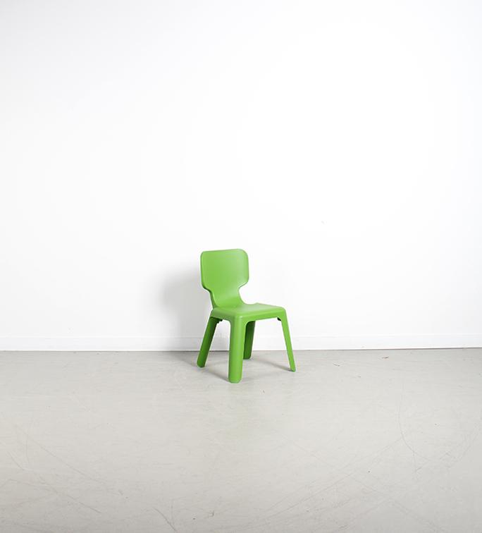 4x Magis Me Too Alma kinderstoel groen, Niet ingevuld, Kunststof, Niet ingevuld, Ophalen of Verzenden