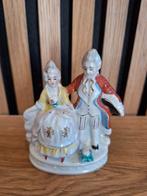 Porseleinen victiaans koppel, Verzamelen, Beelden en Beeldjes, Ophalen of Verzenden, Zo goed als nieuw, Mens