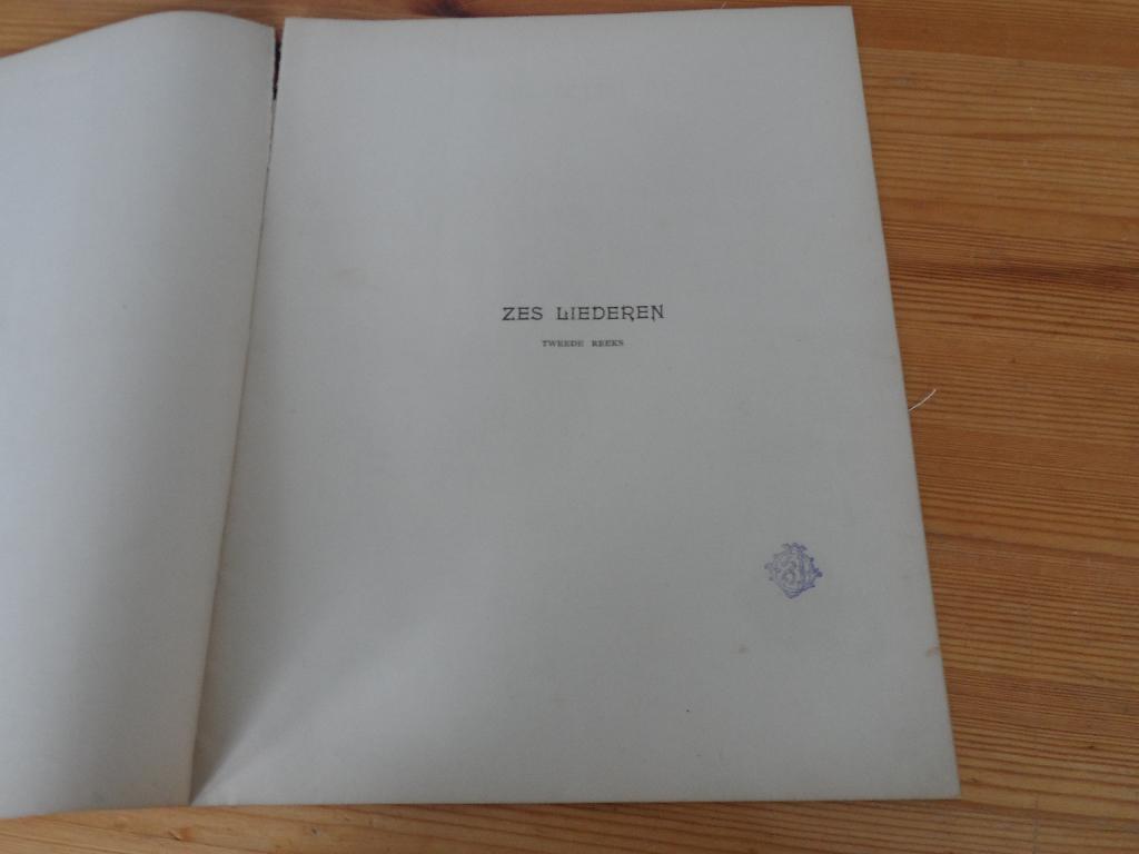 Zes liederen - jaak opsommer / rene de clerq, Zang, Gebruikt, Ophalen of Verzenden, Artiest of Componist