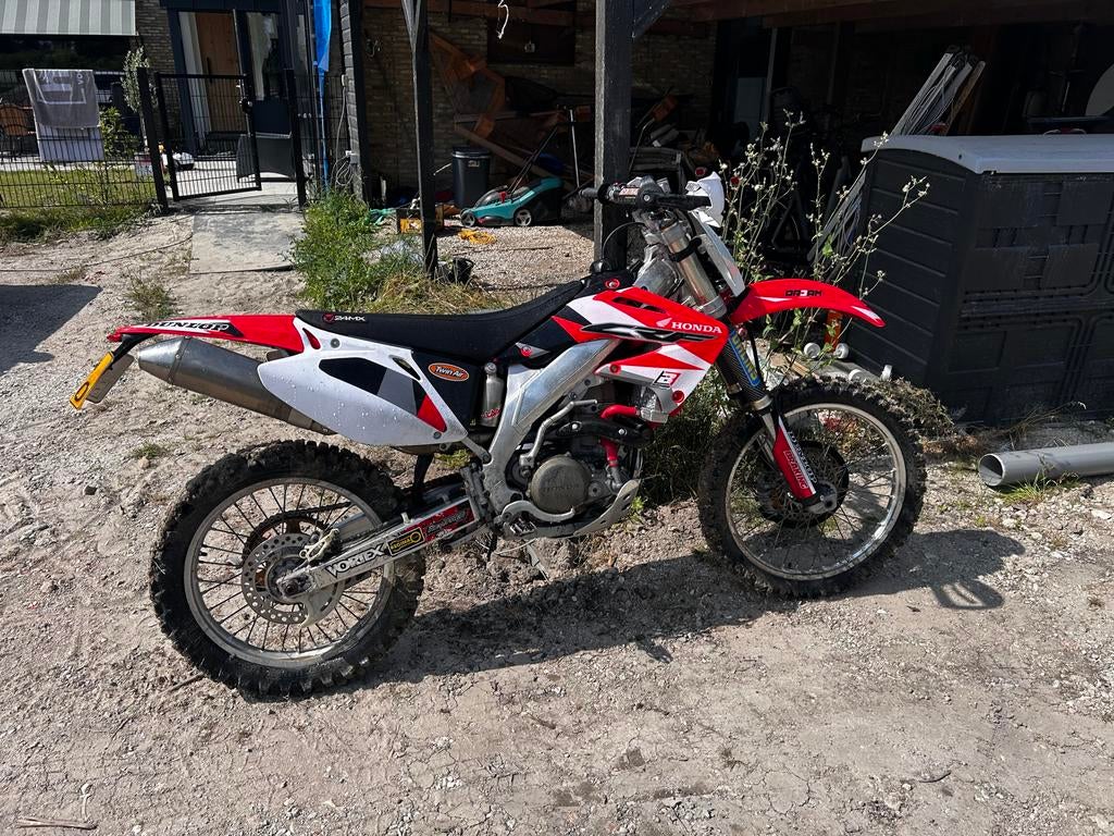 Honda CRF 450 R 2004 - Zo goed als nieuw, Motoren, Particulier, Crossmotor, Meer dan 35 kW, 1 cilinder