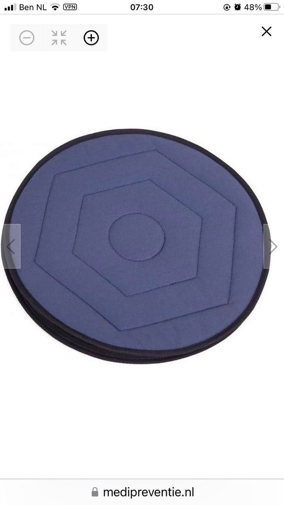 Draaikussen voor in de auto, stoel of bed, Auto diversen, Auto-accessoires, Zo goed als nieuw, Ophalen of Verzenden