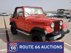 Jeep CJ-7 | 1986 | Route 66 Auctions, Auto's, Jeep, Overige carrosserieën, Zwart, Bedrijf
