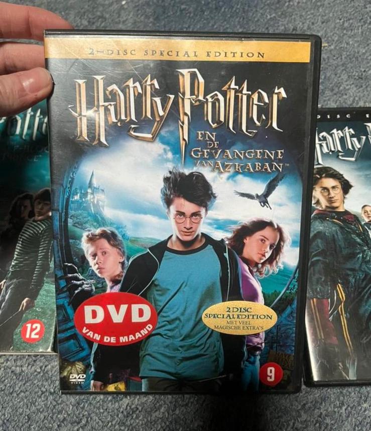 Harry potter DVD's, Verzamelen, Harry Potter, Ophalen of Verzenden, Zo goed als nieuw, Overige typen