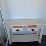Houten Console Tafel met Lades, Ophalen, Gebruikt, 100 tot 150 cm, Landelijk