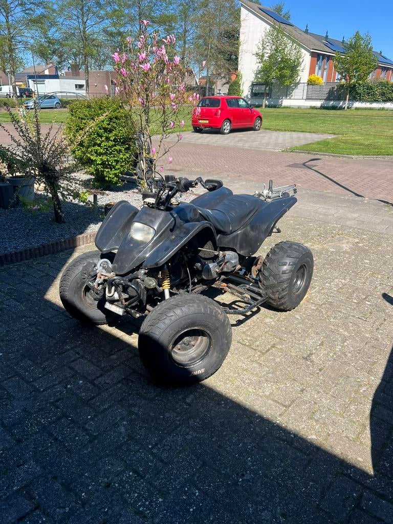 Quad 50cc met brommerkenteken (lees beschrijving!!), Ophalen, Gebruikt, Maximaal 45 km/u, 1 versnellingen