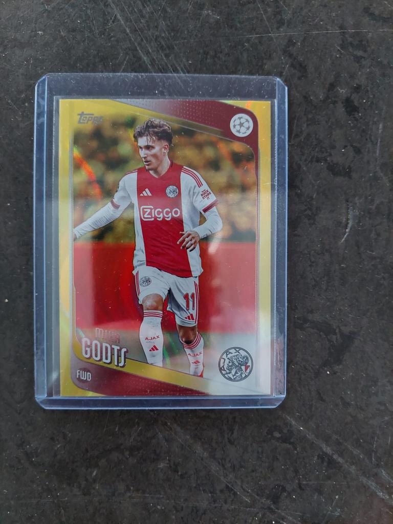 Mika Godts Ajax Topps Champions League, Ophalen of Verzenden, Zo goed als nieuw, Plaatje