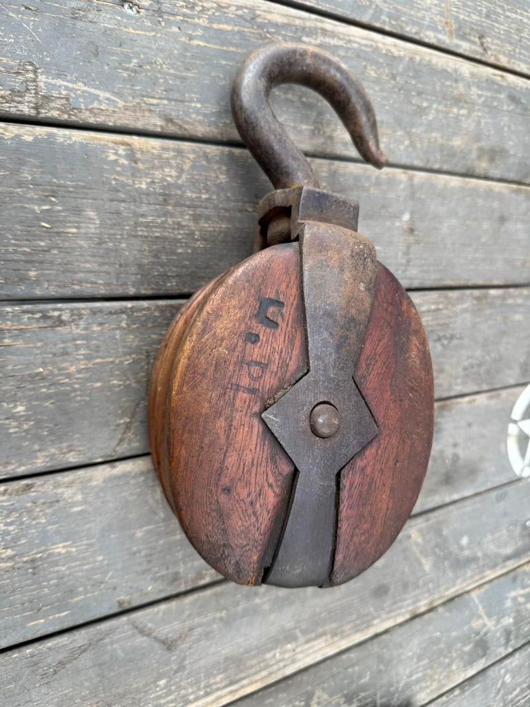 Antieke scheepskatrol, Antiek en Kunst, Ophalen of Verzenden