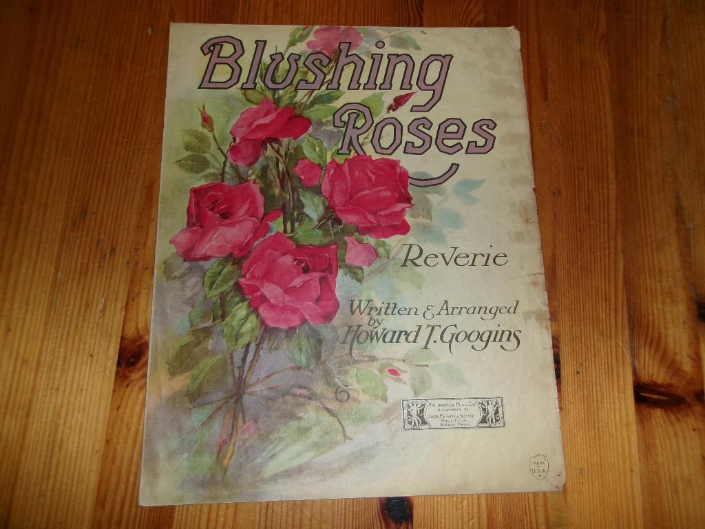Blushing roses - howard t. Googins, Gebruikt, Ophalen of Verzenden, Artiest of Componist, Piano