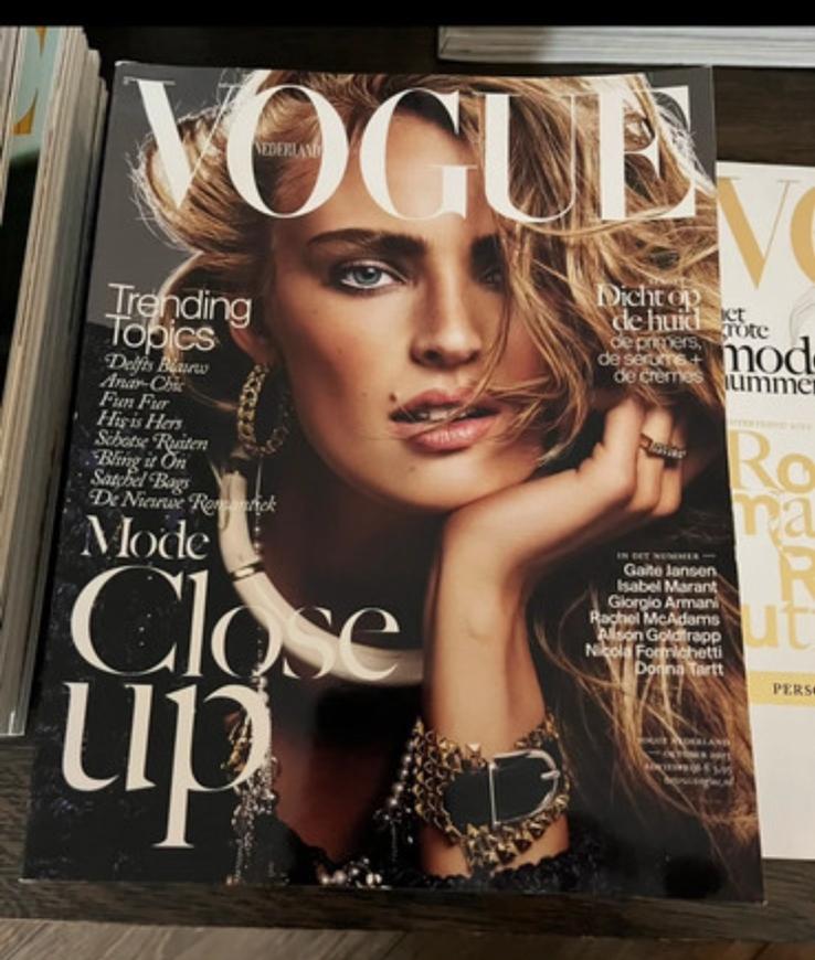 Vogue nederland 2013 Ymre Stiekema Mode Close up Rare!, Ophalen of Verzenden, 1980 tot heden, Tijdschrift