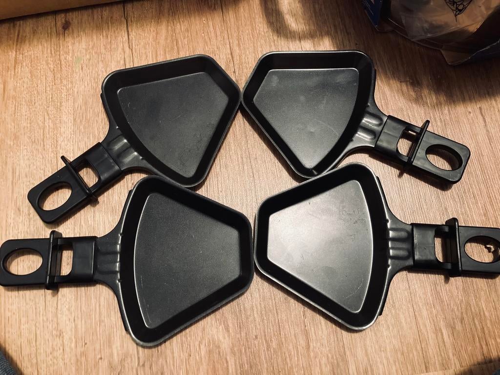4 gourmet pannetjes, Witgoed en Apparatuur, Gourmetstellen, Ophalen of Verzenden