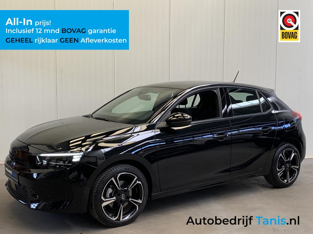 Opel Corsa 1.2 Turbo GS Sport 100PK PANODAK-CAMERA-ECC-PDC-L, Auto's, Opel, Voorwielaandrijving, 12 maanden, Stof, Gebruikt