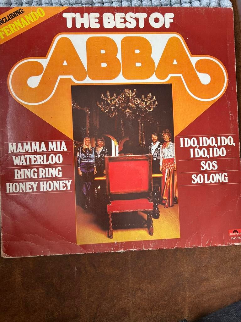 ABBA - the best of, Cd's en Dvd's, Vinyl | Pop, Ophalen of Verzenden, 1980 tot 2000, Zo goed als nieuw, 12 inch