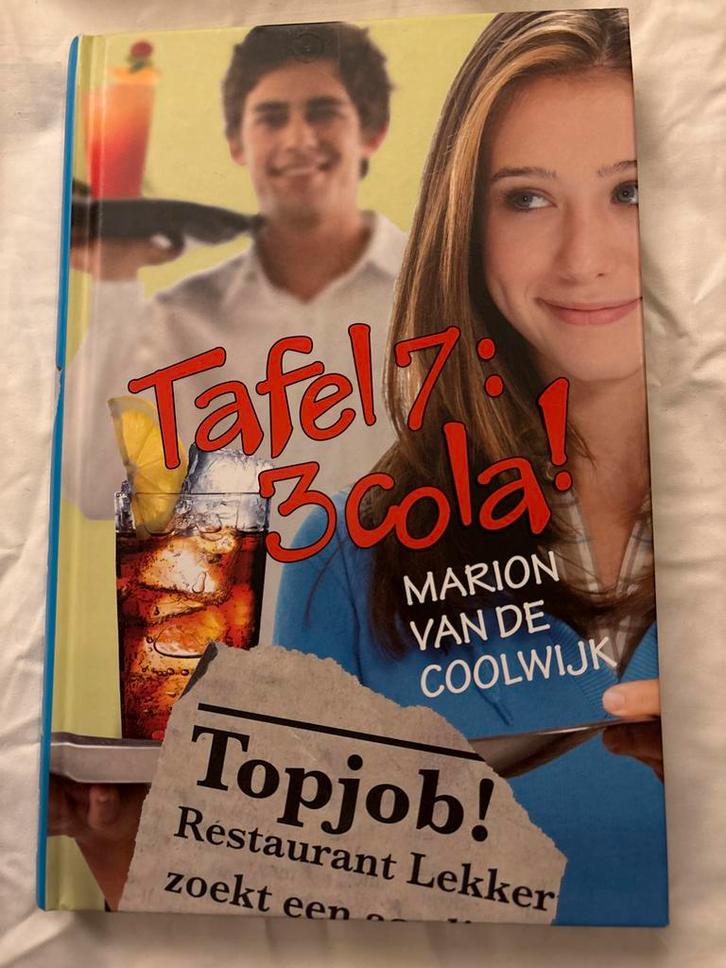 Tafel 7: 3 cola! - Marion van de Coolwijk, Boeken, Kinderboeken | Jeugd | onder 10 jaar, Zo goed als nieuw, Fictie algemeen, Ophalen of Verzenden