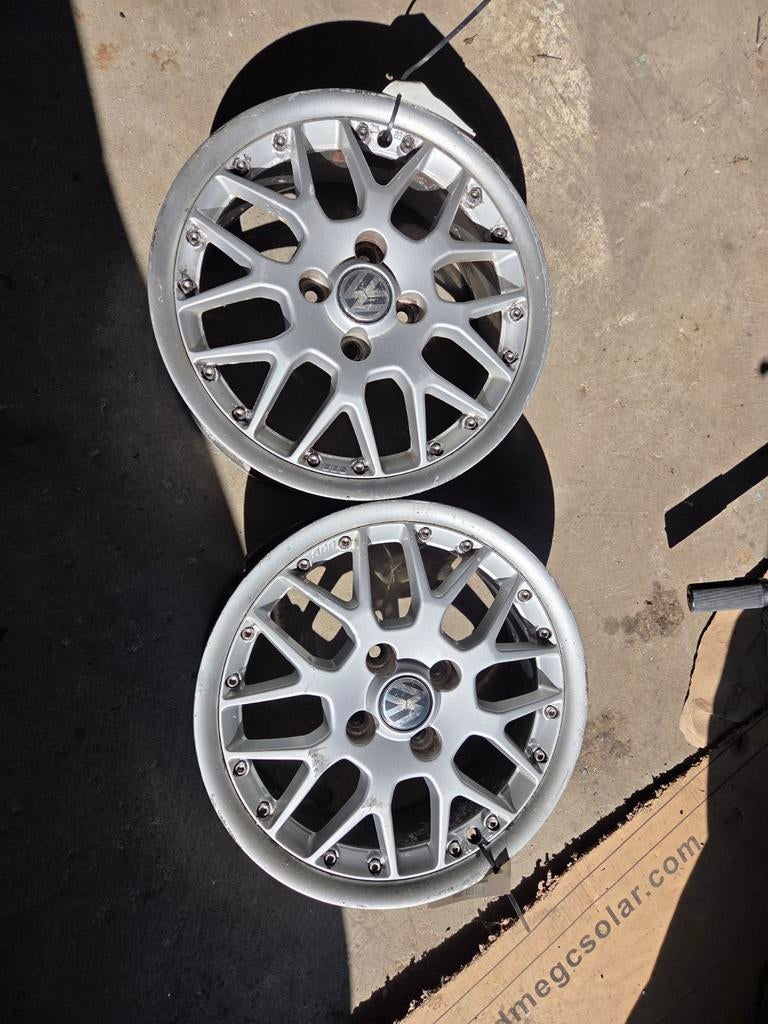 2x orginele bbs volkswagen velg 15inch 4x100, Ophalen of Verzenden