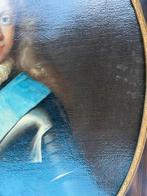 Oud schilderij van een jongen in harnas, Ophalen of Verzenden