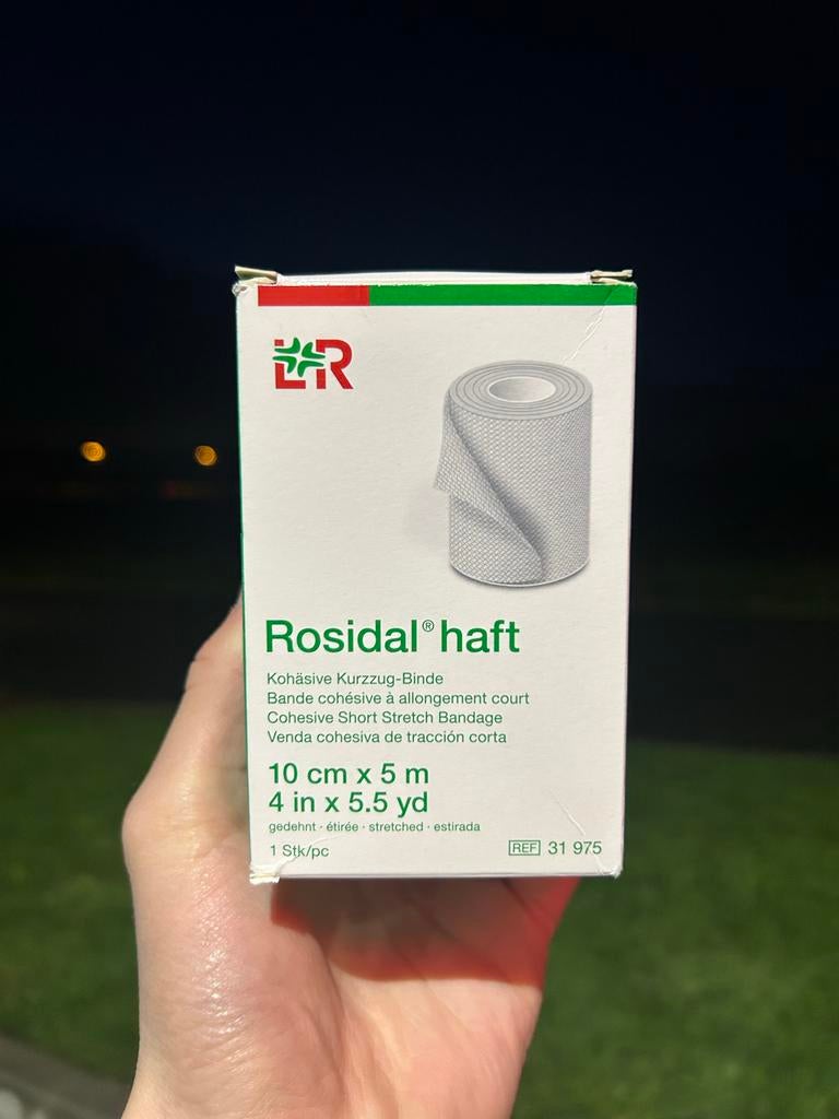 Rosidal haft 10x5cm ACT verband zwachtels, Diversen, Verpleegmiddelen, Ophalen of Verzenden, Nieuw