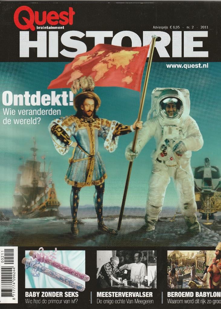 Magazine quest history nr.2 2011, Ophalen of Verzenden, Zo goed als nieuw