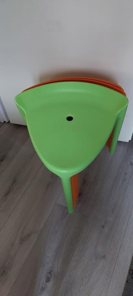 Italiaanse Pedrali Happy design krukken waterdicht douche, Huis en Inrichting, Stoelen, Kunststof, Overige kleuren, Nieuw, Ophalen of Verzenden