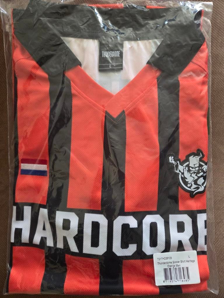 Thunderdome Soccer Shirt Heritage maat L, Verzenden, Nieuw, Buitenlandse clubs, Shirt
