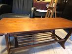 vintage salontafel, Ophalen, 100 tot 150 cm, Teakhout, 50 tot 100 cm