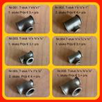 157. Diverse draad fittingen zie foto's, Ophalen of Verzenden, Gebruikt, Motor en Techniek, Zeilboot of Motorboot