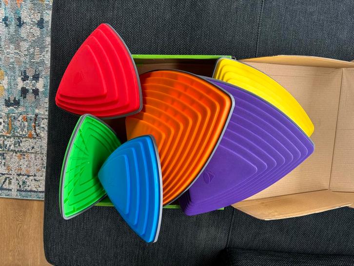 Gonge River Stones - Balans en Coördinatie Speelgoed, Kinderen en Baby's, Speelgoed | Overig, Zo goed als nieuw, Jongen of Meisje