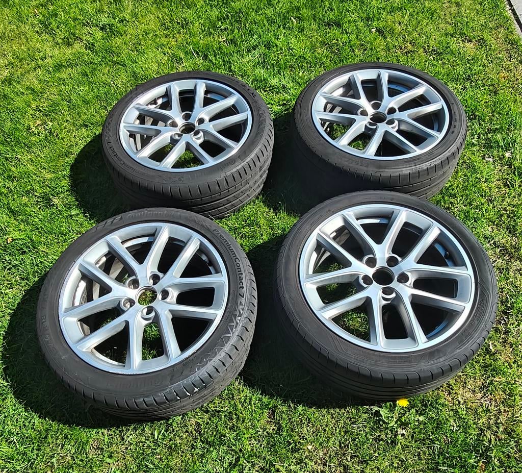 Originele Volvo Modin 18" velgen met zomerbanden, Auto-onderdelen, Banden en Velgen, Ophalen, 18 inch, 245 mm, Zomerbanden