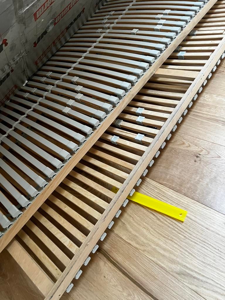 2x IKEA Sultan Laxeby lattenbodems 80x200cm, Huis en Inrichting, Slaapkamer | Matrassen en Bedbodems, Ophalen, Gebruikt, Tweepersoons