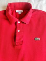 Super mooie, originele, rode Lacoste polo XXXL Fr.8 zie  afm, Kleding | Heren, Polo's, Lacoste, Overige maten, Ophalen of Verzenden