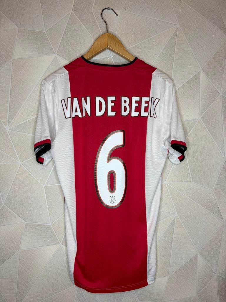 Ajax Thuis 2019/2020 Van De Beek, Maat M, Ophalen of Verzenden, Zo goed als nieuw, Shirt