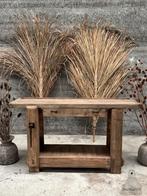 Oude werkbank badkamermeubel keukeneiland lengte 165 cm, Ophalen of Verzenden, Zo goed als nieuw, 120 tot 170 cm