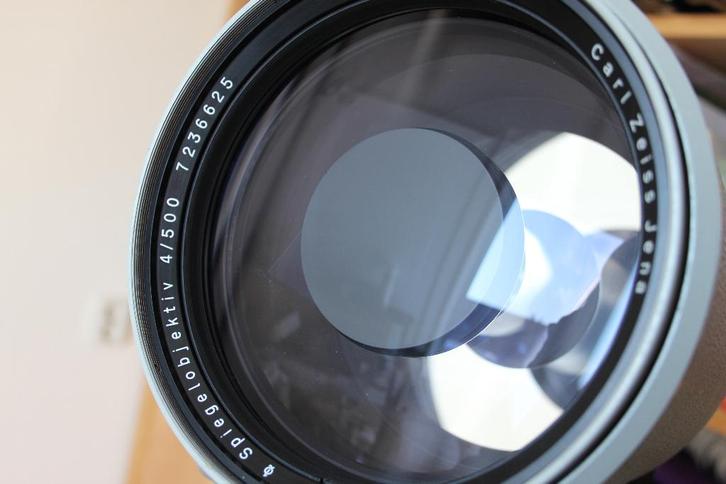 Zeiss Jena 4/500mm., Audio, Tv en Foto, Optische apparatuur | Verrekijkers, Zo goed als nieuw, Dakkant (recht), 20x of meer, Ophalen