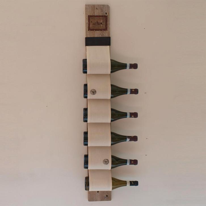 Wijnrek, Huis en Inrichting, Woonaccessoires | Wijnrekken, Nieuw, 75 cm of meer, Hout, 5 tot 15 flessen, Ophalen of Verzenden