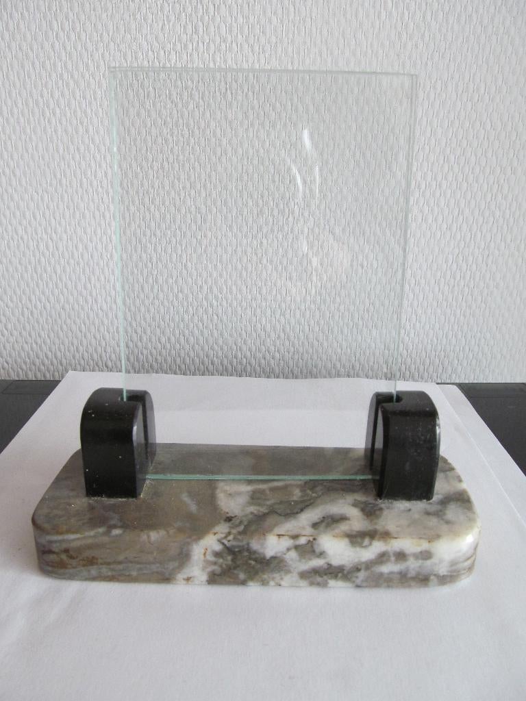 Art deco marmeren fotolijstje, Antiek en Kunst, Ophalen