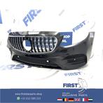 BUMPER W213 AMG LINE E43 VOORBUMPER COMPLEET + GT GRIL S213, Gebruikt, -, Voor, Ophalen of Verzenden