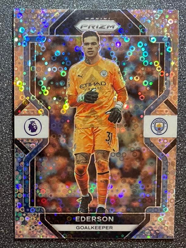 Panini PRIZM 22/23 PARALLEL EDERSON MANCHESTER CITY, Verzenden, Zo goed als nieuw, Plaatje