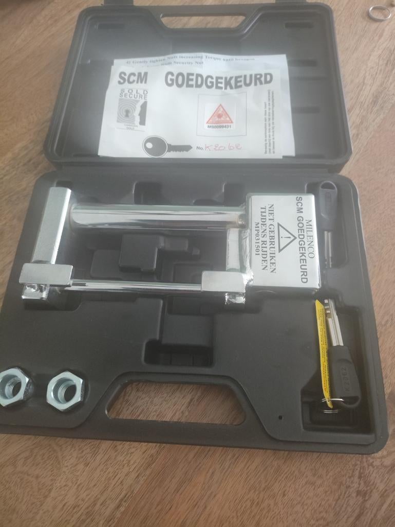 Nieuw milenco knott koppelingslot, Caravans en Kamperen, Ophalen, Nieuw